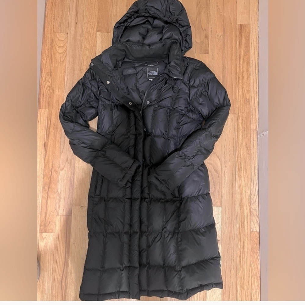 The North Face Women's Long Black Puffer Jacket